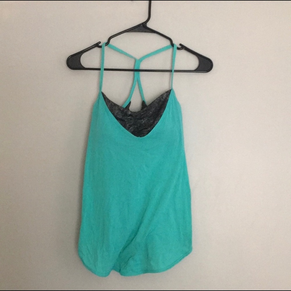 Teal lulu lemon tank